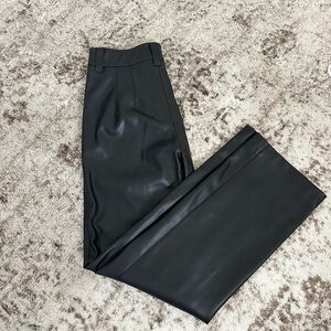Zara leather pants